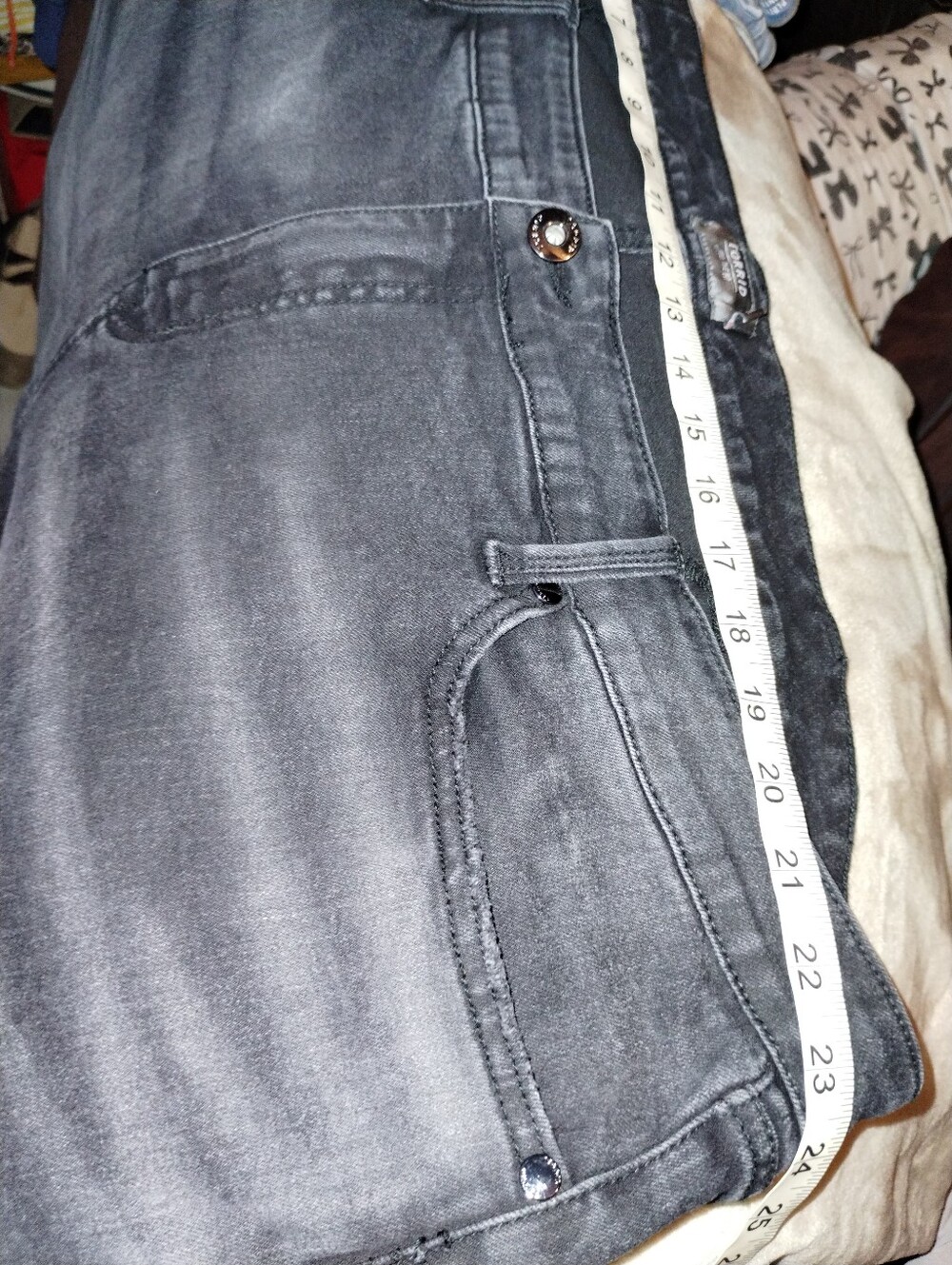 Torrid 26S Black Distressed Style Jeans - Picture 8 of 13